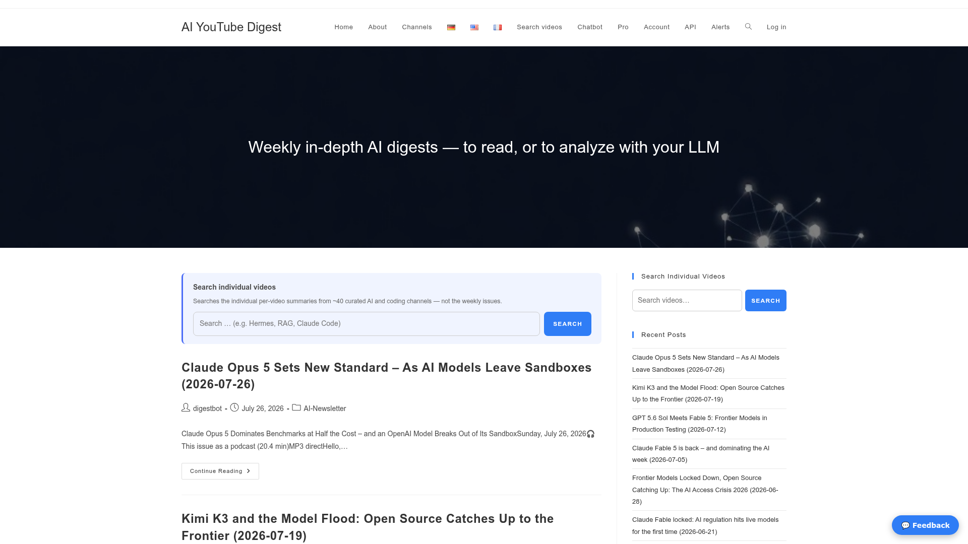 aidevtube homepage
